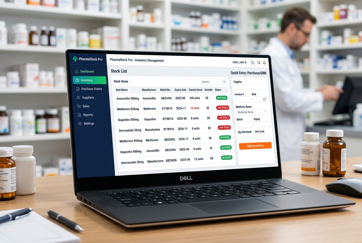 PharmacyOS Inventory